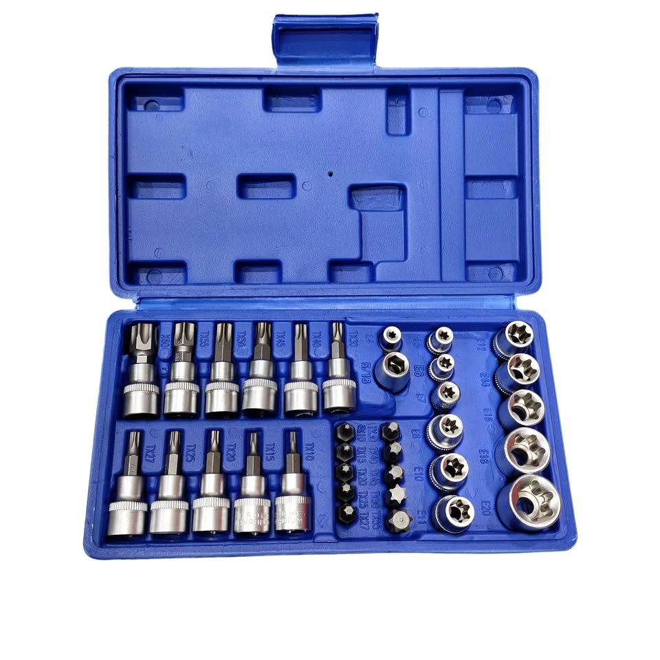 Copas Y Puntas Torx 34 Piezas