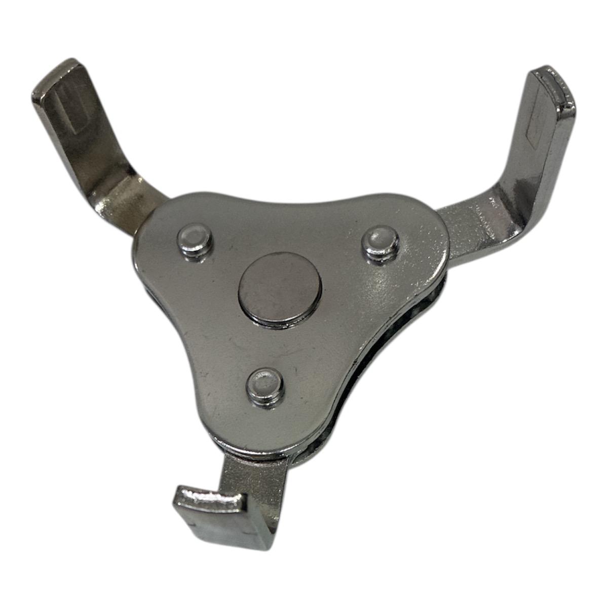 Llave 3 patas para Filtro de aceite ajustable 6 a 10 cms