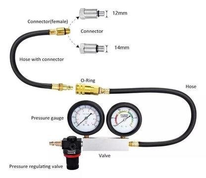 Probador fugas de cilindro de motor
