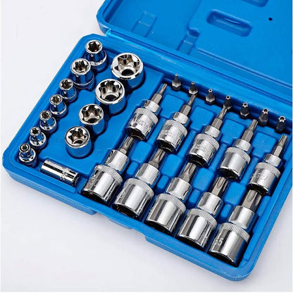 Copas Y Puntas Torx 30 Piezas Trabajo Profesional - Brickell