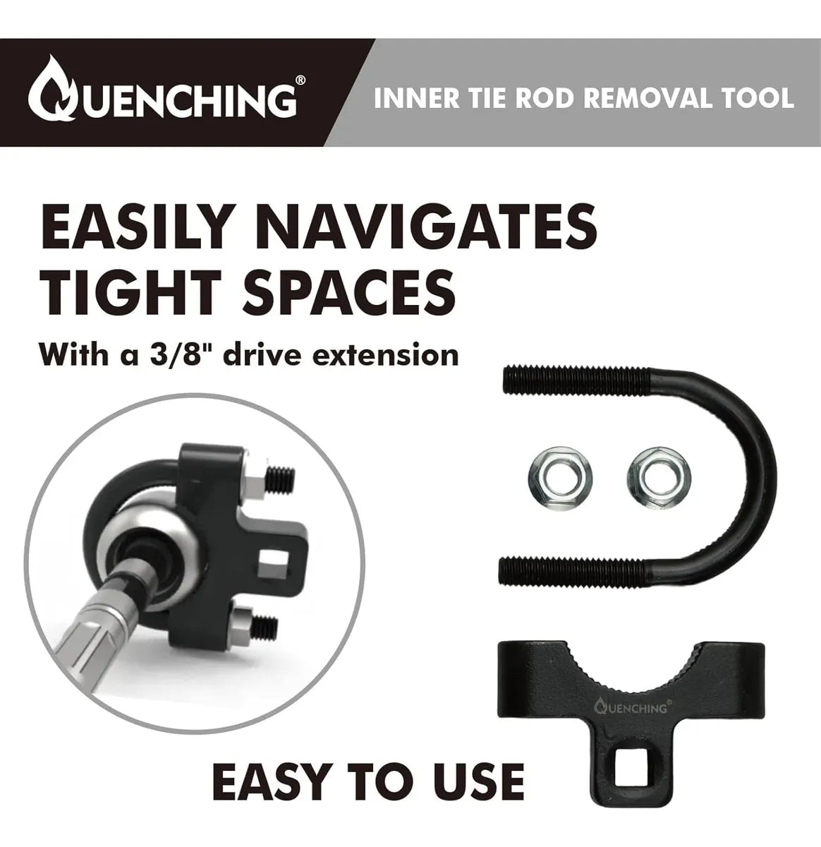 Acople Extractor Brazo axial