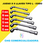 Llaves Codo Tipo L Por 6 Unidades