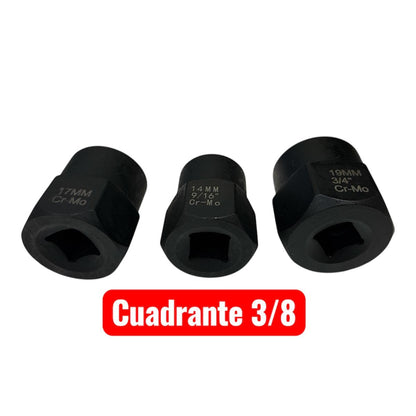 Extractor De Tuercas Dañadas Tornillos Dañados X 10 Piezas