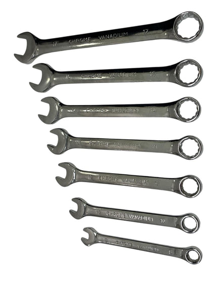 Llaves milimétricas x 7 piezas (8, 10, 12, 13, 14, 15 y 17 mm)