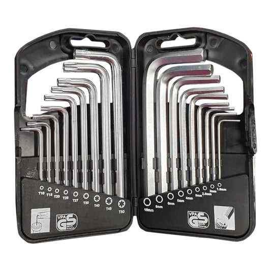 Llaves Allen y Torx estuche x 18 Piezas Uyustools