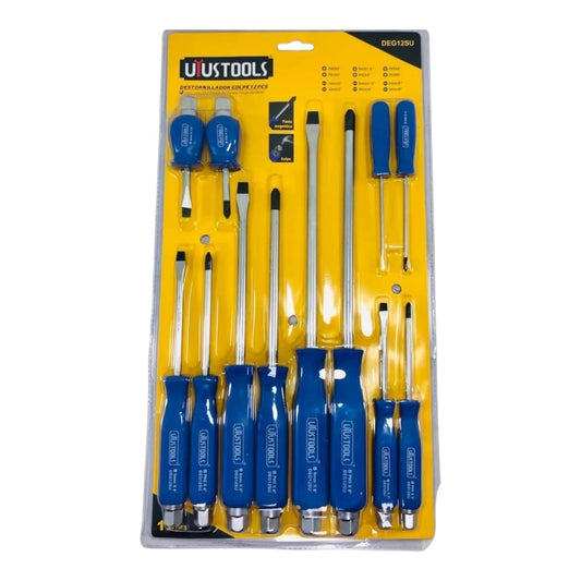 Destornilladores de Golpe x 12 unidades - Uyustools
