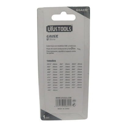 Calibrador de Galgas x 32 hojas