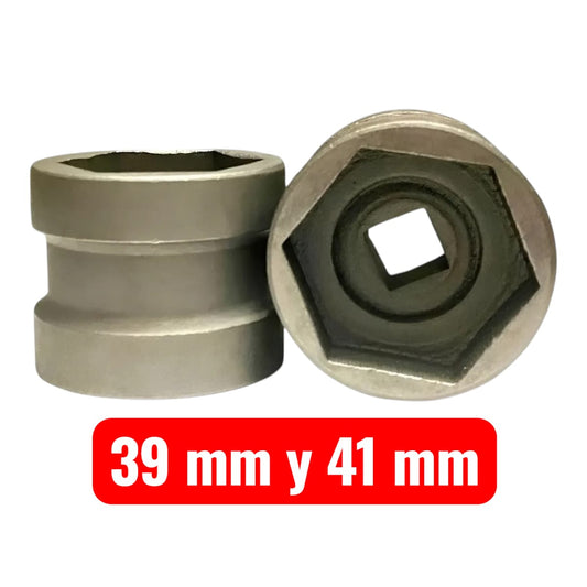 Copa doble medida 39 y 41 mm para motos Scooter