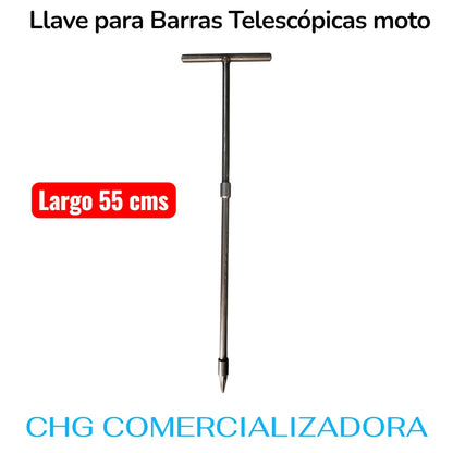 Llave T Para Barras Telescópicas Punta Diamante Motos 3/8