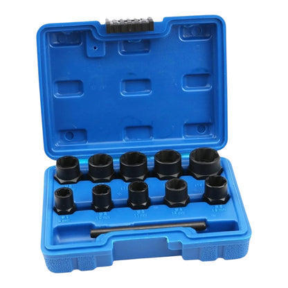 Extractor De Tuercas Dañadas Tornillos Dañados X 10 Piezas