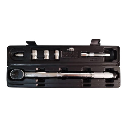 Torquímetro de 1/2 (28 a 210 Newton Metros) con accesorios