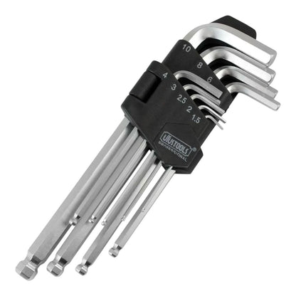 Llaves Allen Largas X 9 Uyustools - Llaves Bristol o Hexagonales