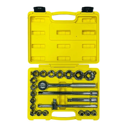 Juego de Rachet 1/2 + Copas y extensiones X 22 Piezas