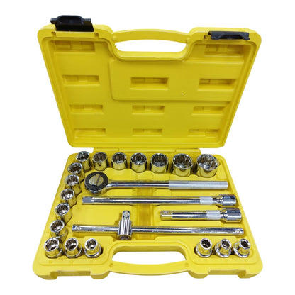 Juego de Rachet 1/2 + Copas y extensiones X 22 Piezas