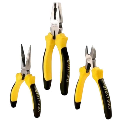 Set Alicate, pinza y cortafrio Uyustools x 3 Unidades