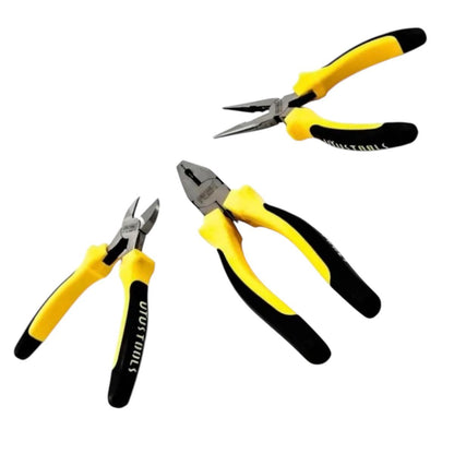Set Alicate, pinza y cortafrio Uyustools x 3 Unidades