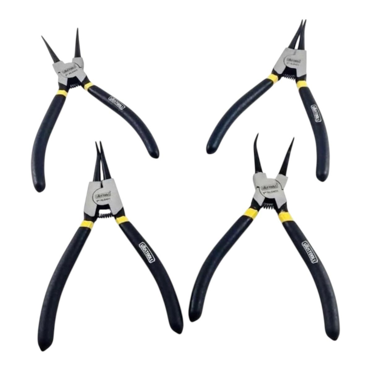 Pinzas saca pines 5" - Juego x 4 unidades Uyustools