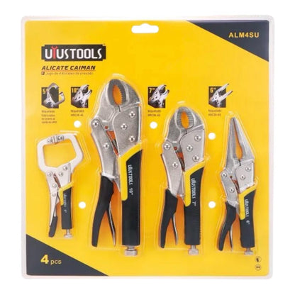 Hombresolos juego x 4 Piezas Uyustools Alicate de presion