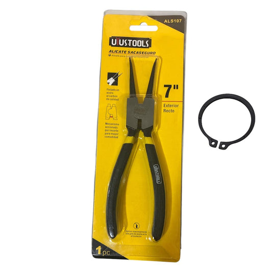 Pinza saca pin de Ojo  recta 7" Uyustools - Exterior