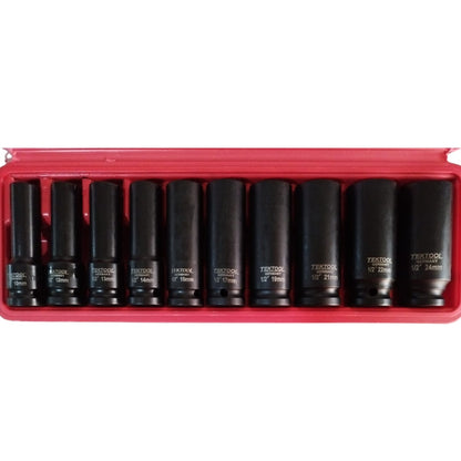 Copas largas de Impacto de 1/2 x 10 piezas