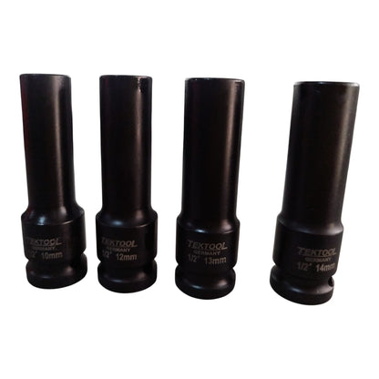 Copas largas de Impacto de 1/2 x 10 piezas