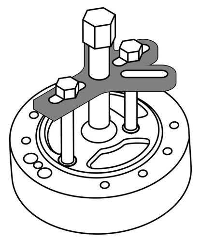 Extractor de volante pata de gallo