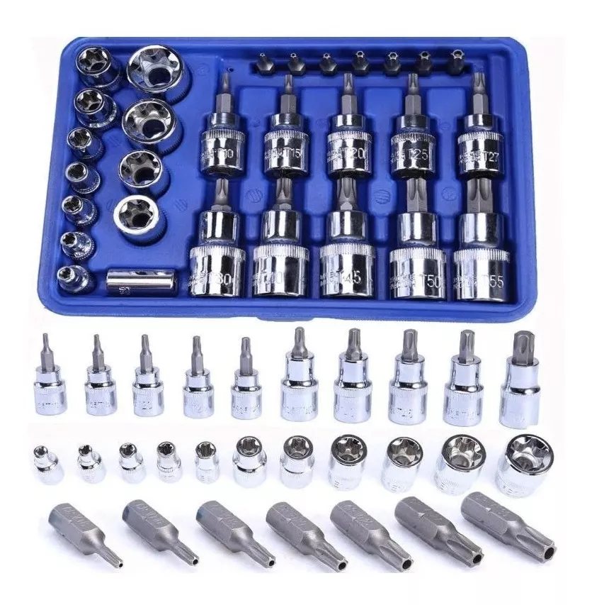 Copas Y Puntas Torx 30 Piezas Trabajo Profesional - Brickell