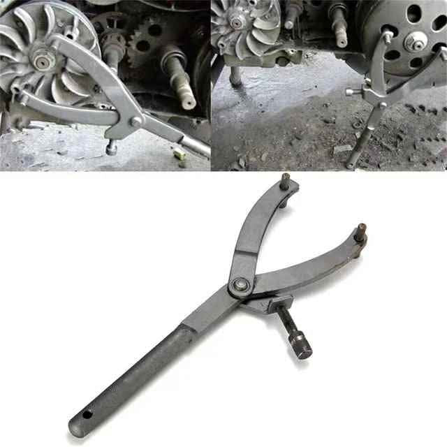 Llave sujetador de volante o embrague de moto