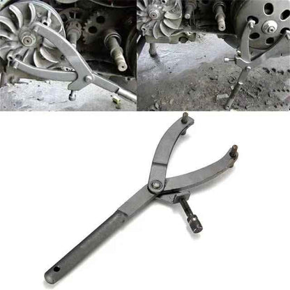 Llave sujetador de volante o embrague de moto